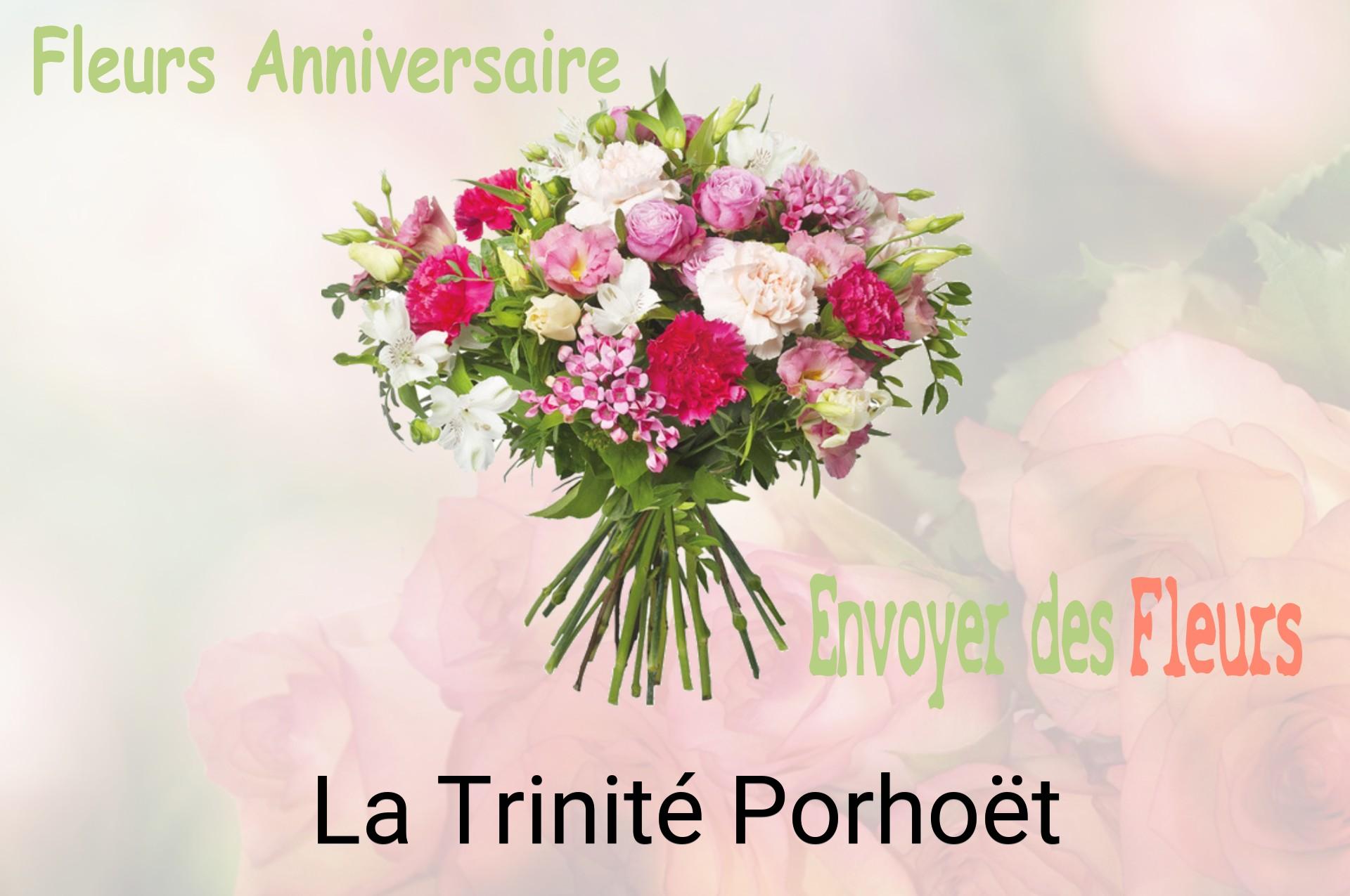 Bouquet de fleurs d’anniversaire livré à La Trinité-Porhoët