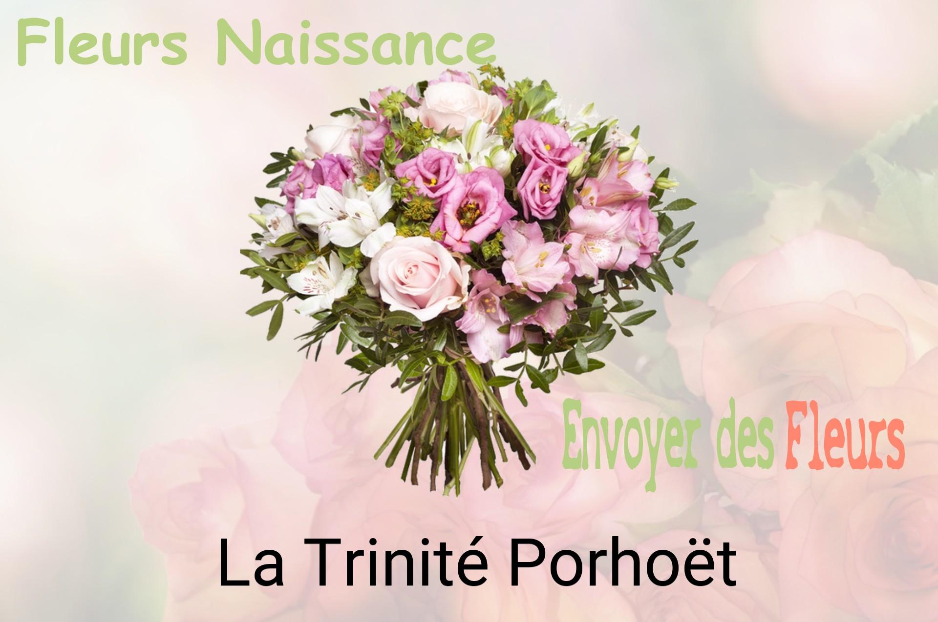 Bouquet de fleurs de naissance livré à La Trinité-Porhoët