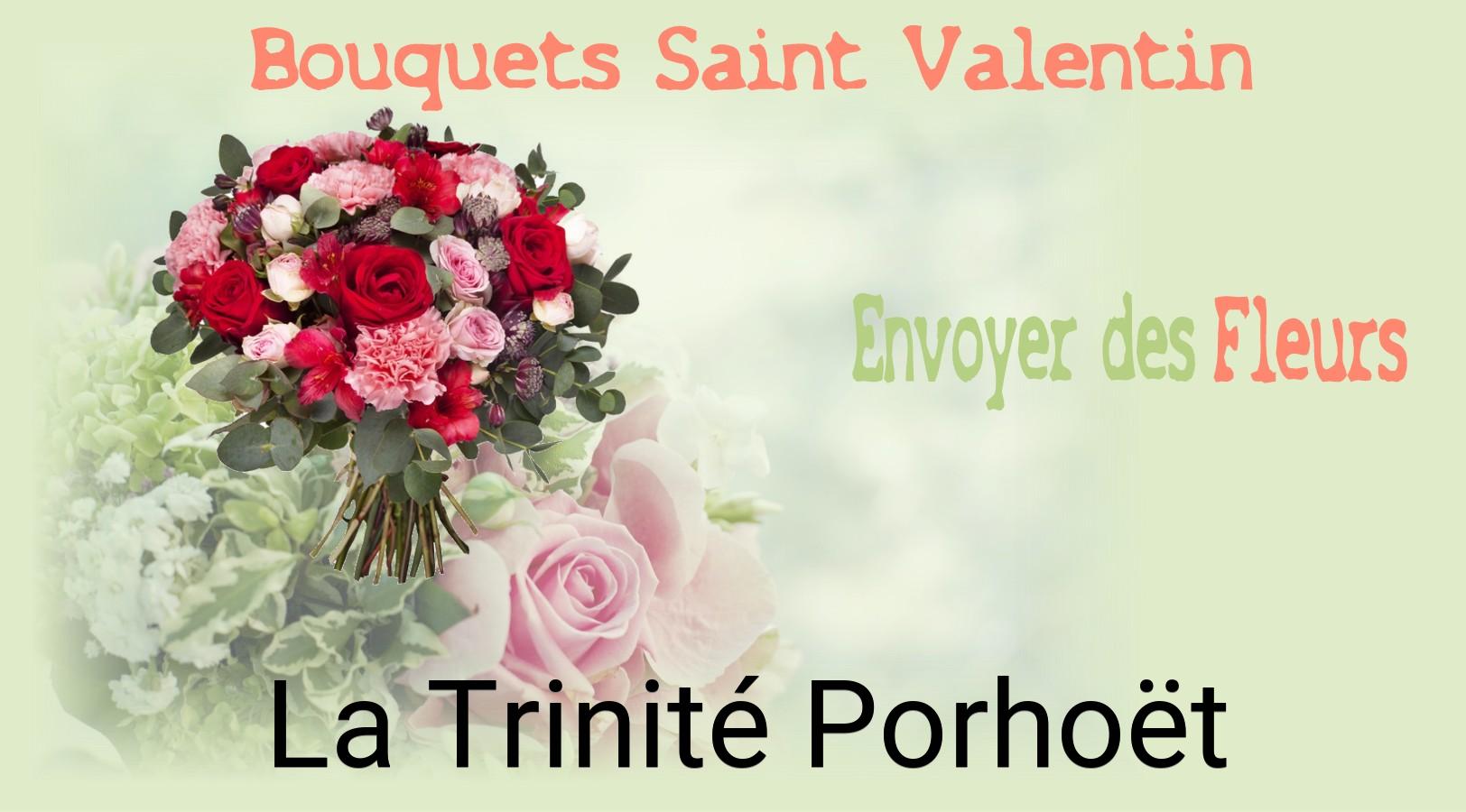 Roses de Saint-Valentin livrées à La Trinité-Porhoët